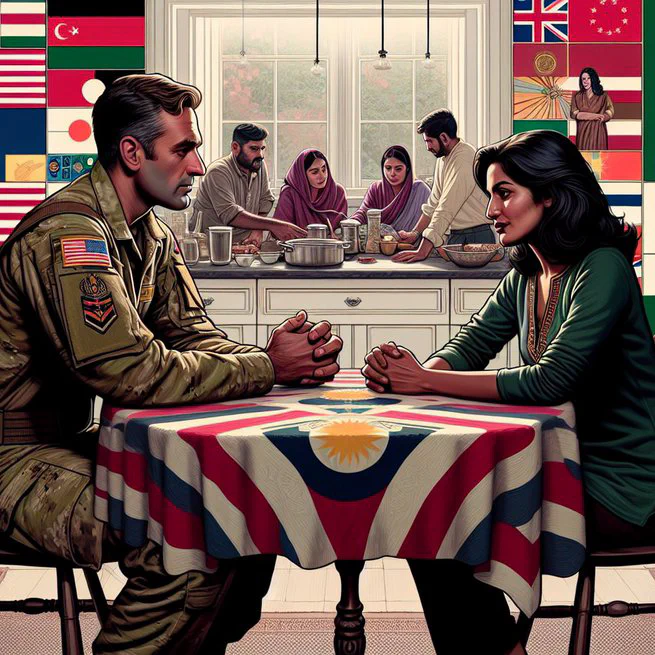 My Deployed Husband Changed Political Views