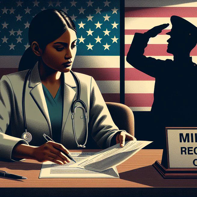 Military Enlistment with Doctor Note