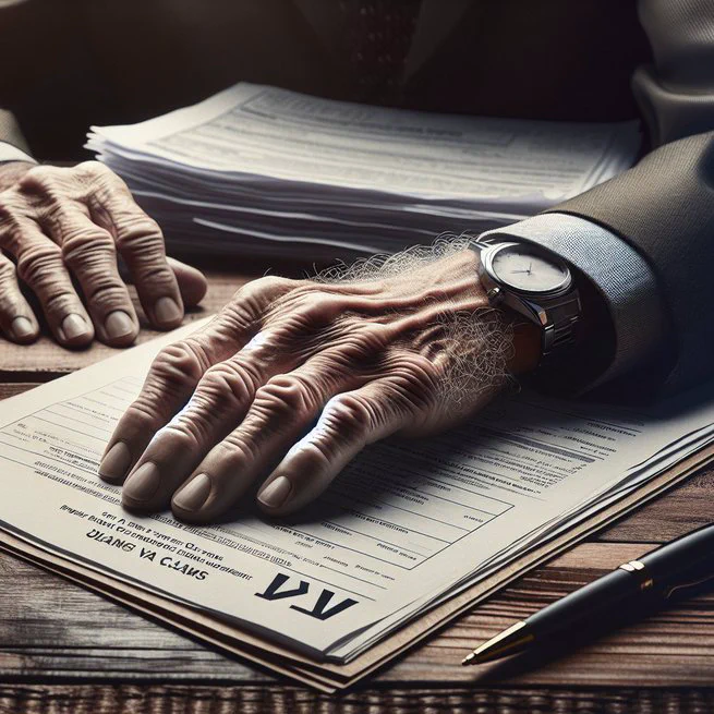 VA Claim for Shaking Hands